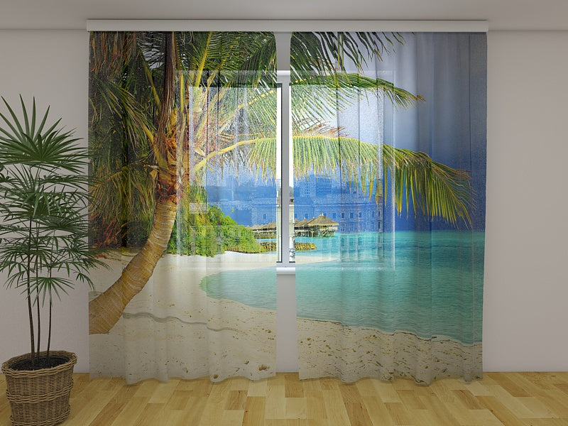 Tende Spiaggia Tropicale con Palme