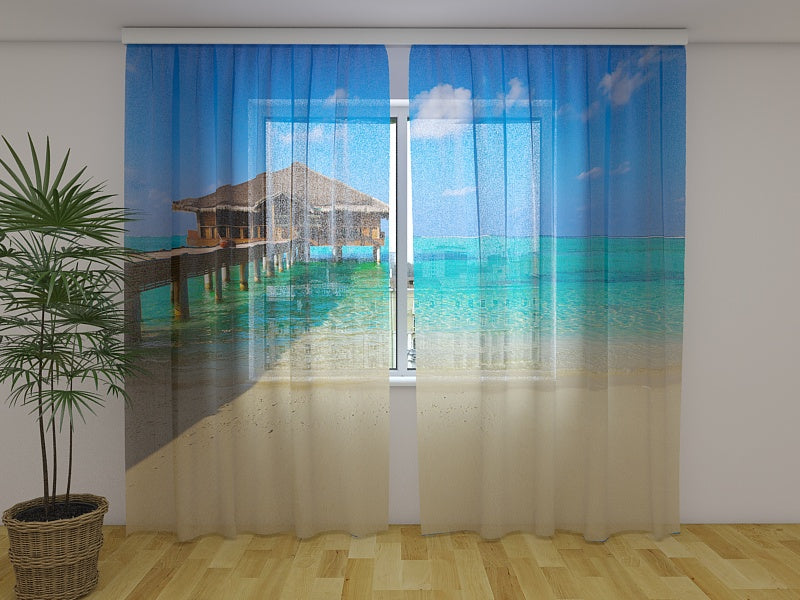 Tende Spiaggia Tropicale alle Maldive