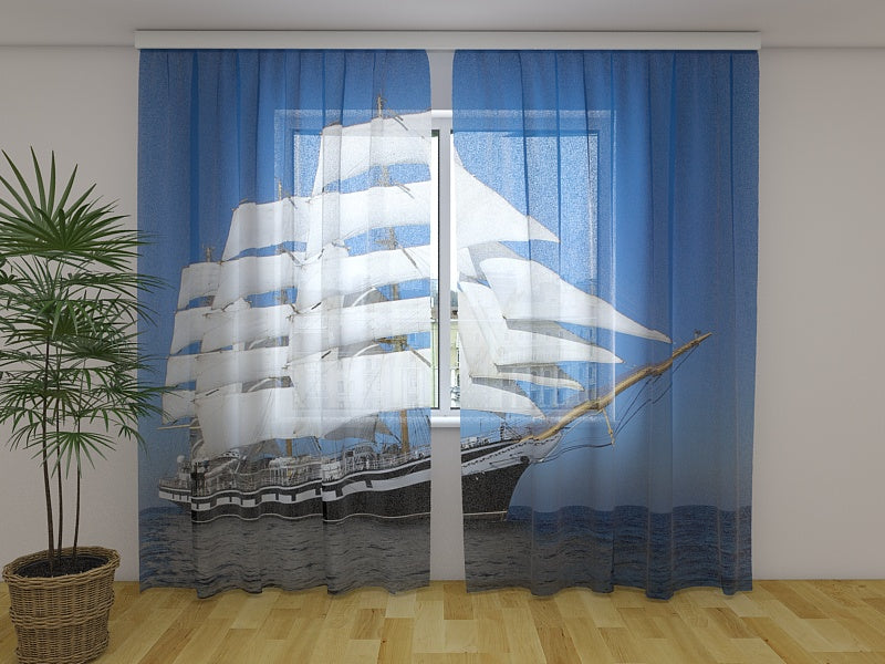 Tende Barca a Vela Bianca