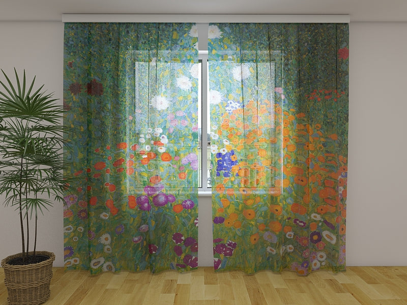 Tende Gustav Klimt Giardino Fiorito