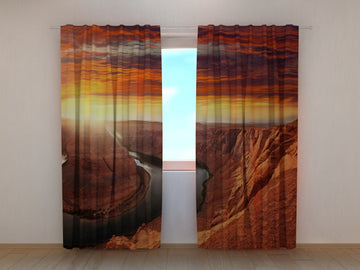 Tende Horseshoe Bend al Tramonto