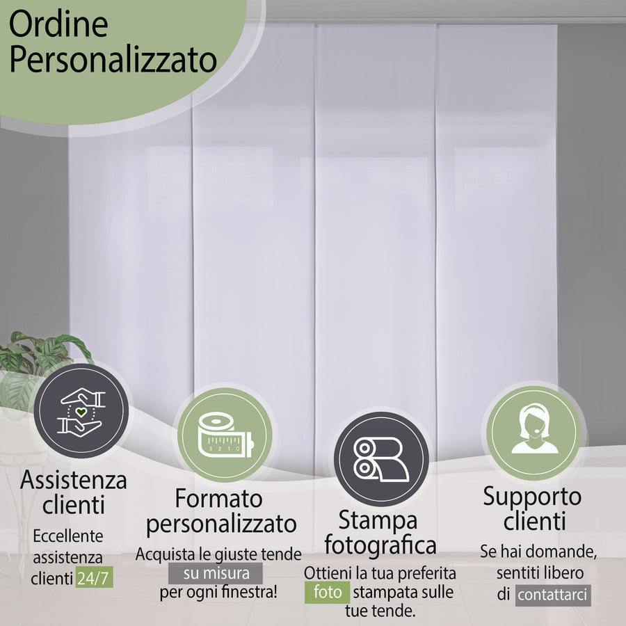 Tenda a Pannello Bianco Screen