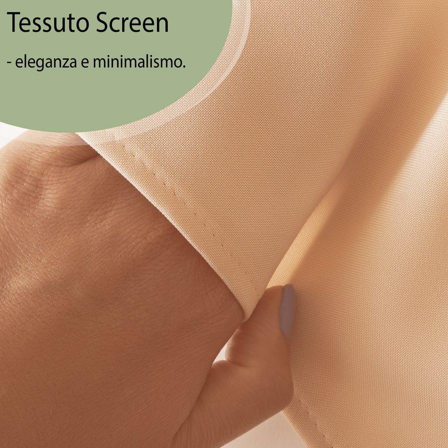 Tenda a Pannello Colore Beige Chiaro Screen