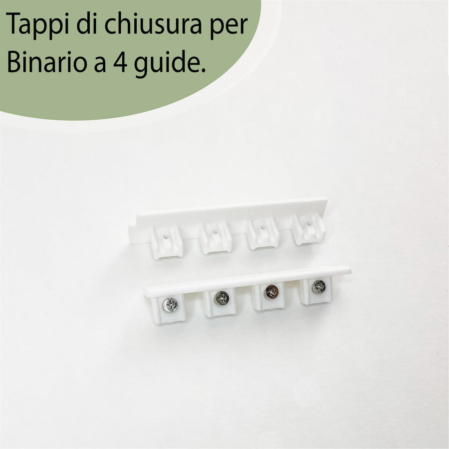 Accessori: 4-Binari delle Tende a Pannello