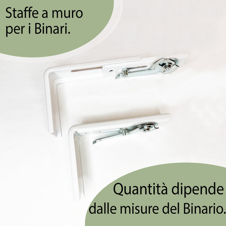 Accessori: 5-Binari delle Tende a Pannello