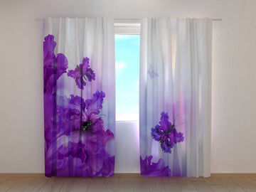 Tende Farfalle Viola Magiche