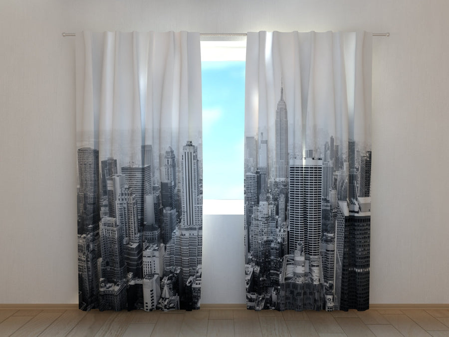 Tende New York in Bianco e Nero
