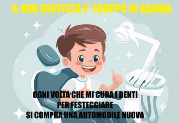 Tovagliette americane in tessuto cm.45x30. Con il paziente del dentista