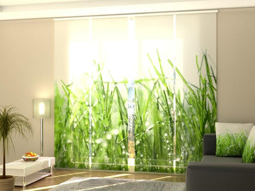 Set di 4 Tende a Pannello Citronella Fresca