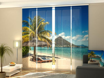 Set di 4 Tende a Pannello Costa Azzurra