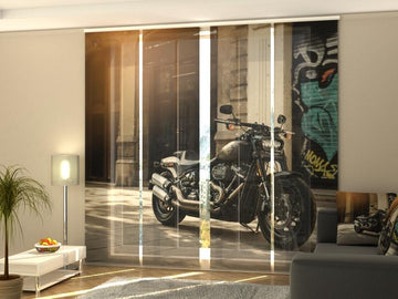 Set di 4 Tende a Pannello Super Moto Harley Davidson 114