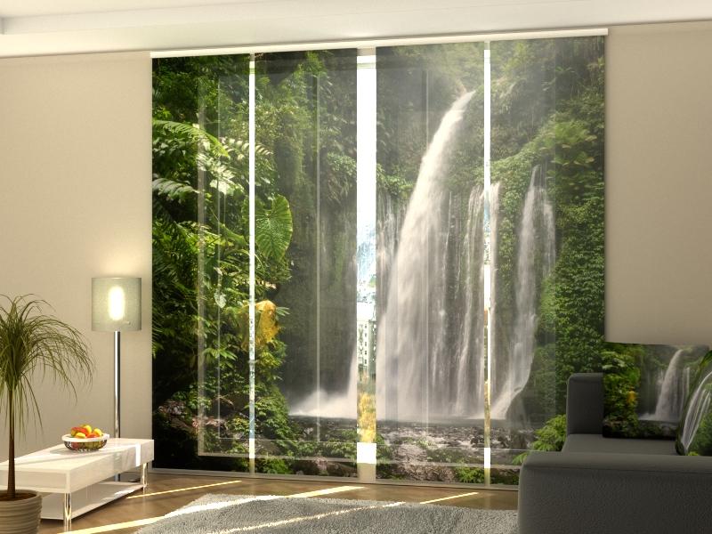 Set di 4 Tende a Pannello Cascata in Indonesia