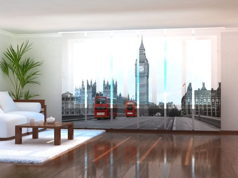 Set di 6 Tende a Pannello Semplicemente Londra