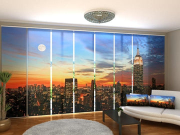 Set di 8 Tende a Pannello Alba a New York