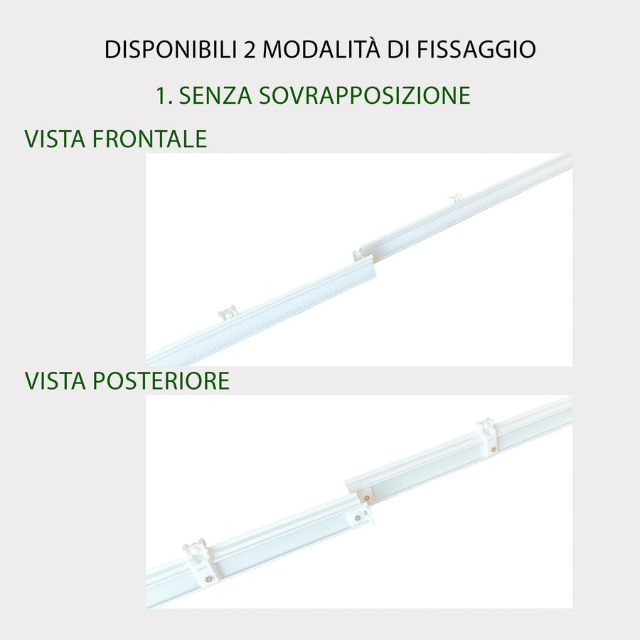 Carrello per Tende a Pannello 115 cm.