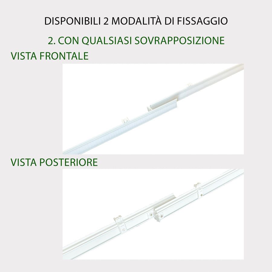 Carrello per Tende a Pannello 85 cm.