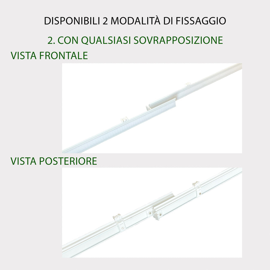 Carrello per Tende a Pannello 45 cm.