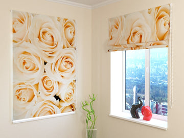 Tenda a Pacchetto Bouquet di Rose Color Crema