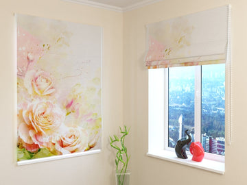 Tenda a Pacchetto Delicate Rose Acquerello