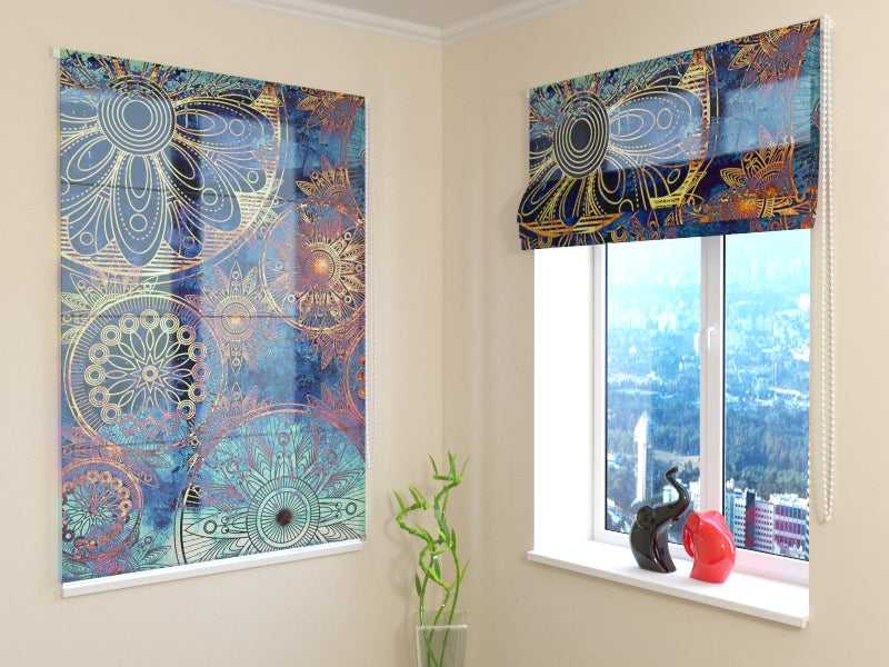 Tenda a Pacchetto Ornamento Dorato