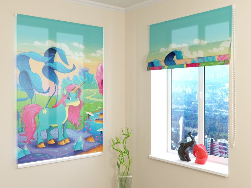 Tenda a Pacchetto per bambini. Unicorno Felice - prezzo conveniente