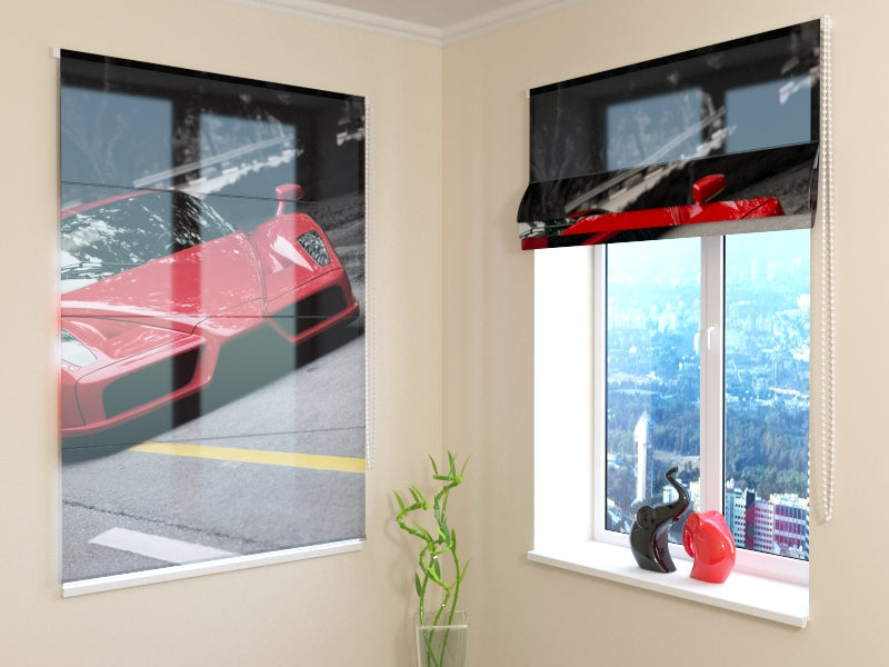 Tenda a Pacchetto Super Auto Rossa