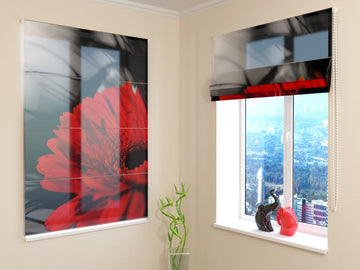 Tenda a Pacchetto Rosso e Nero