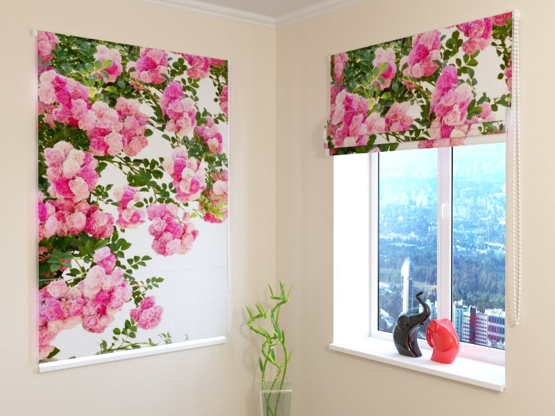 Tenda a Pacchetto Rose da Giardino Rosa
