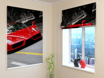 Tenda a Pacchetto Super Auto Rossa