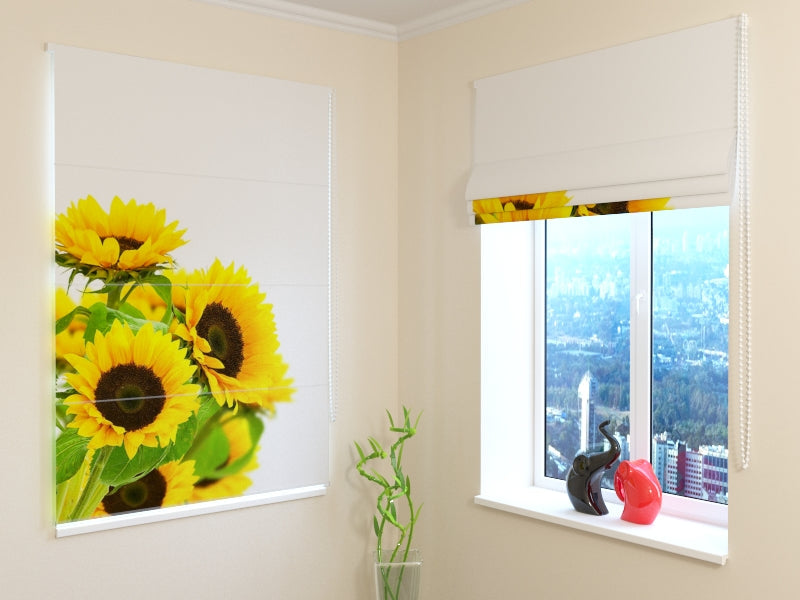 Tenda a Pacchetto Girasoli Gialli