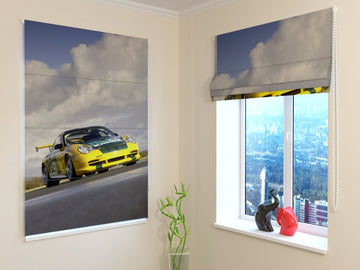 Tenda a Pacchetto Supercar Gialla