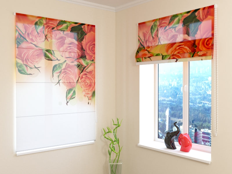 Tenda a Pacchetto Rose Arancioni