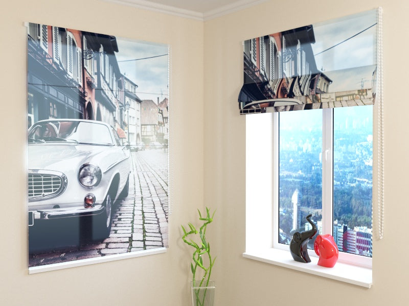 Tenda a Pacchetto Città Retrò