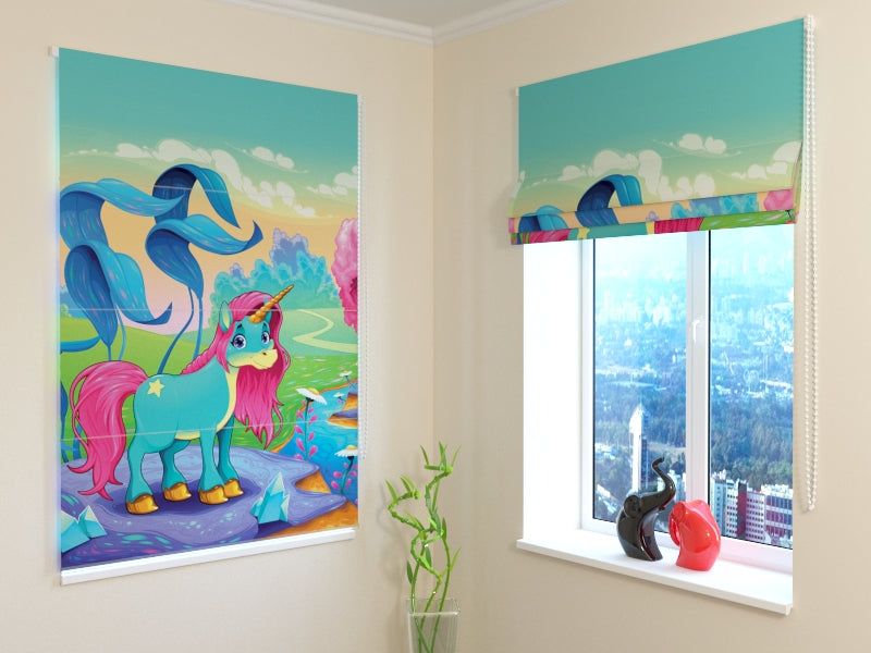 Tenda a Pacchetto per bambini. Unicorno Felice - prezzo conveniente