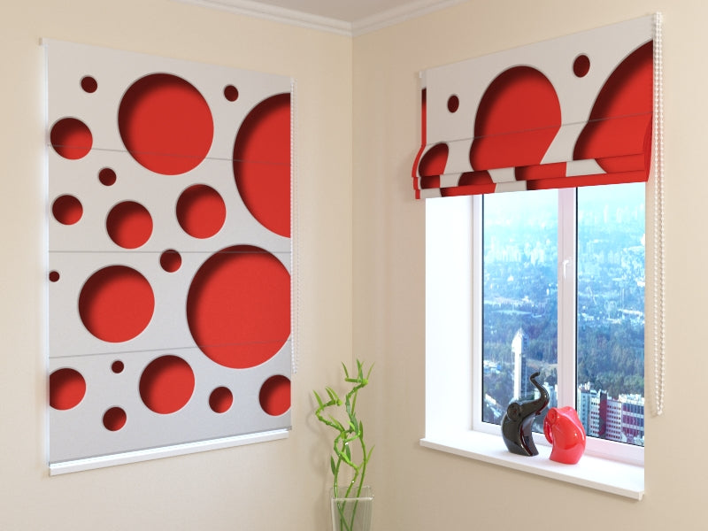 Tenda a Pacchetto Stile Rosso