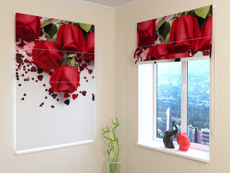 Tenda a Pacchetto Rose e Cuori
