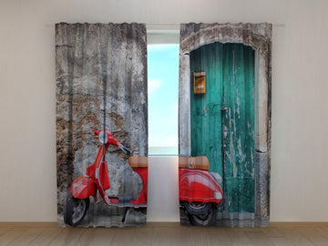 Tende Scooter Rosso