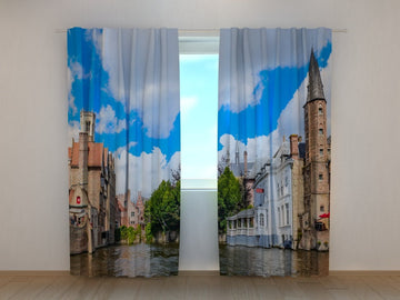 Tende Canale Fluviale a Bruges