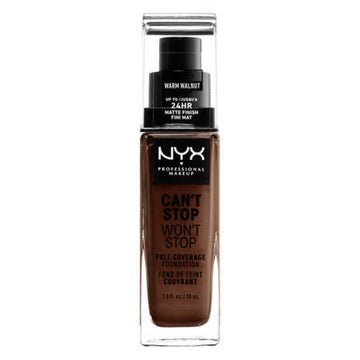 Base de Maquillage Crémeuse NYX Can't Stop Won't Stop warm walnut (30 ml)
