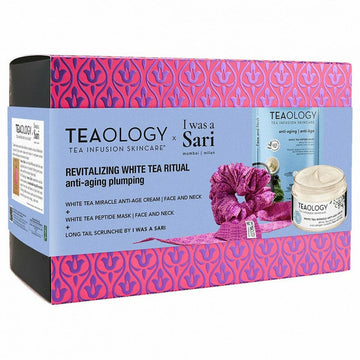 Teaology Baltosios arbatos kosmetikos rinkinys 3 vnt