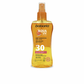 Babaria Solar Aqua UV SPF 30 kūno purškiklis nuo saulės (200 ml)