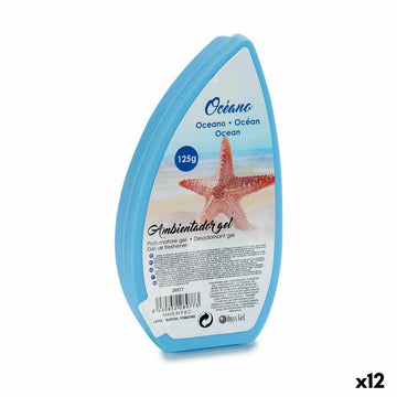 Deodorante per Ambienti Gel Oceano 125 g (12 Unità)