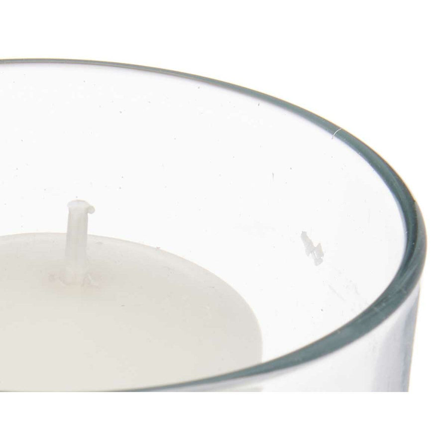 Candela Profumata 10 x 10 x 10 cm (6 Unità) Bicchiere Cotone