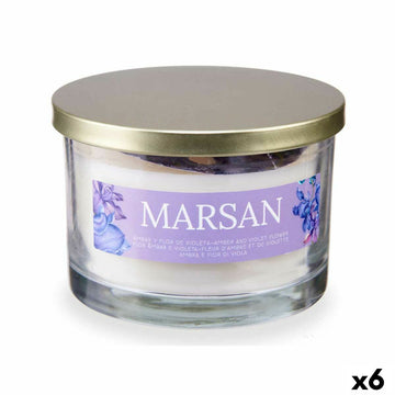 Bougie Parfumée Marsan 400 g (6 Unités)