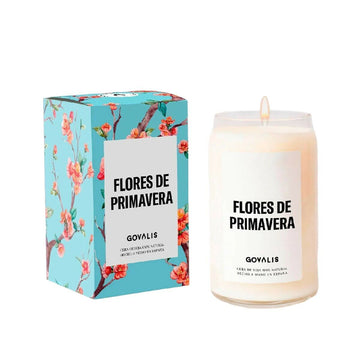 Bougie Parfumée GOVALIS Flores de Primavera (500 g)