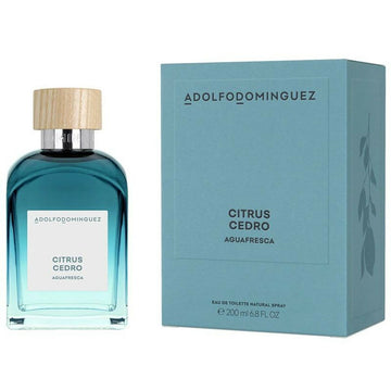 Parfum Homme Adolfo Dominguez EDT Agua Fresca Citrus Cedro 200 ml