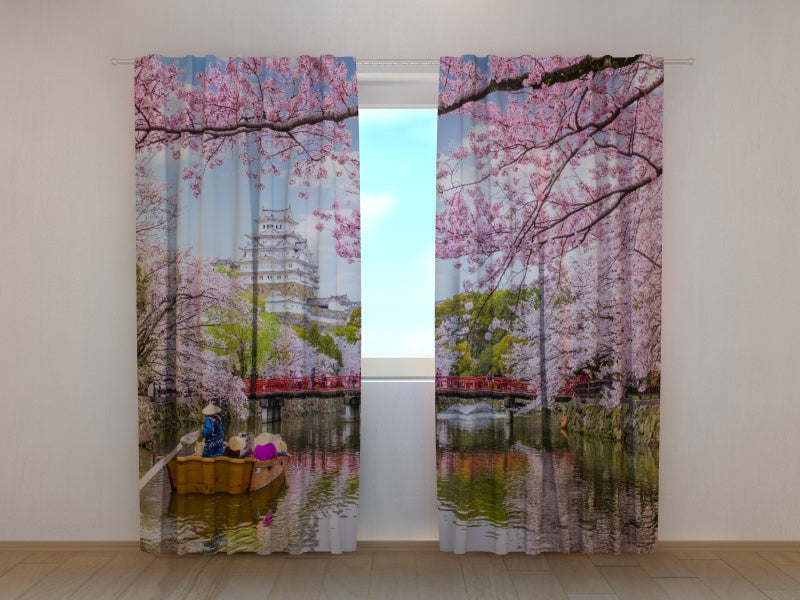 Tende Primavera nel Castello Giapponese di Himeji. Prezzo conveniente