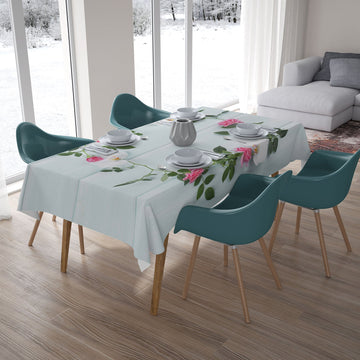 Tovaglia Rose e Orchidee