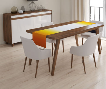 Tappeto Runner da Tavola Ombre Alba