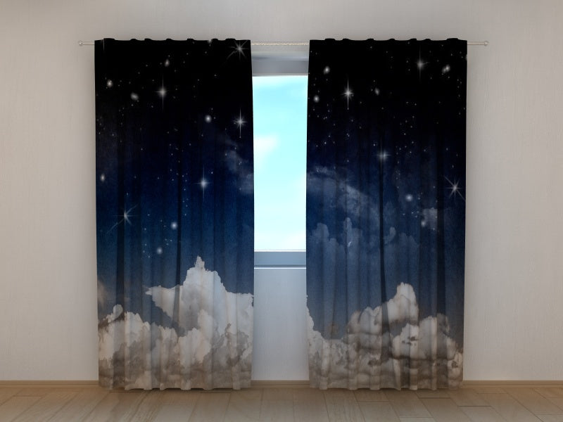 Tende Cielo Notturno Fantastico ad Acquerello